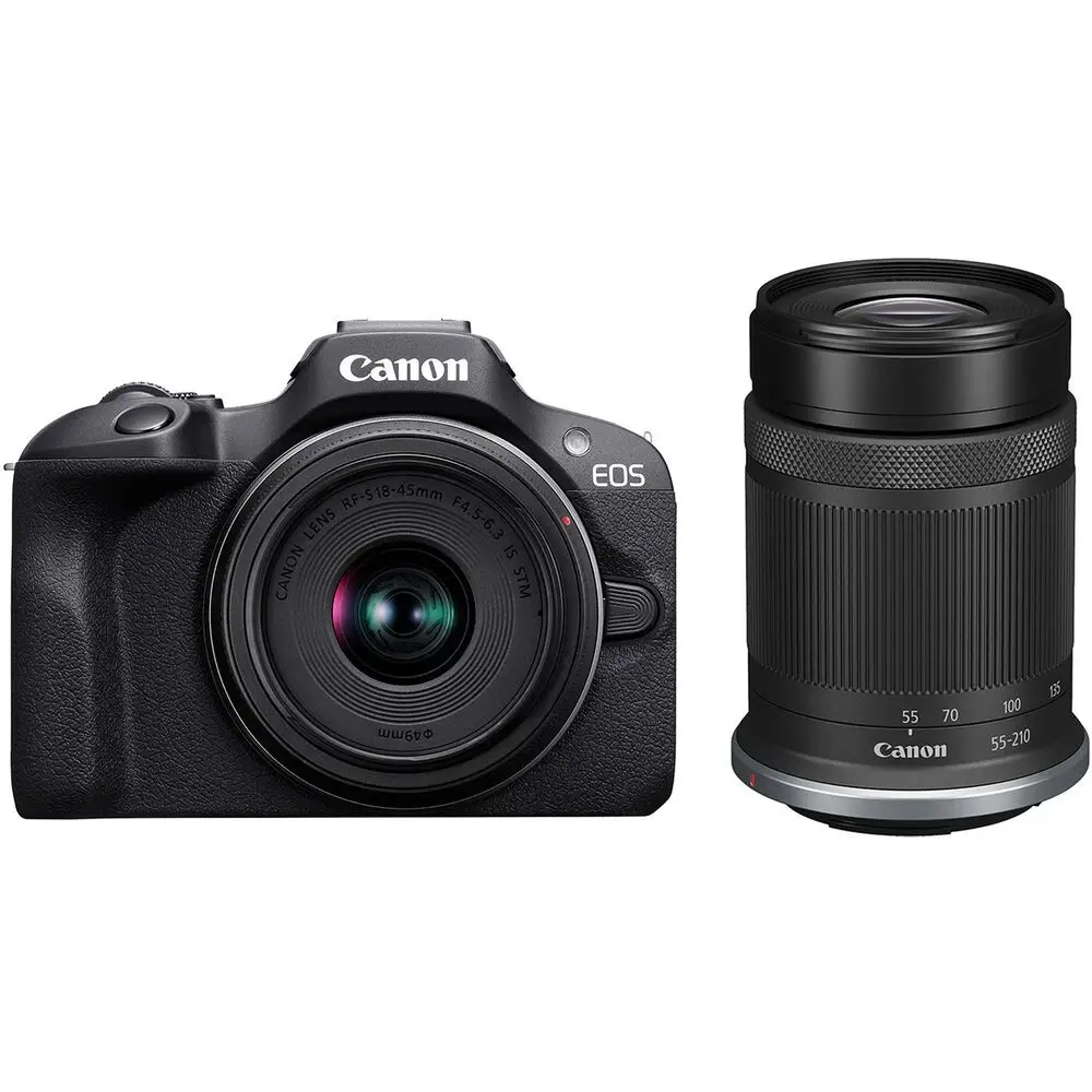 CANON EOS R100 RF-S 18-45MM + 55-210MM (DUAL) KIT