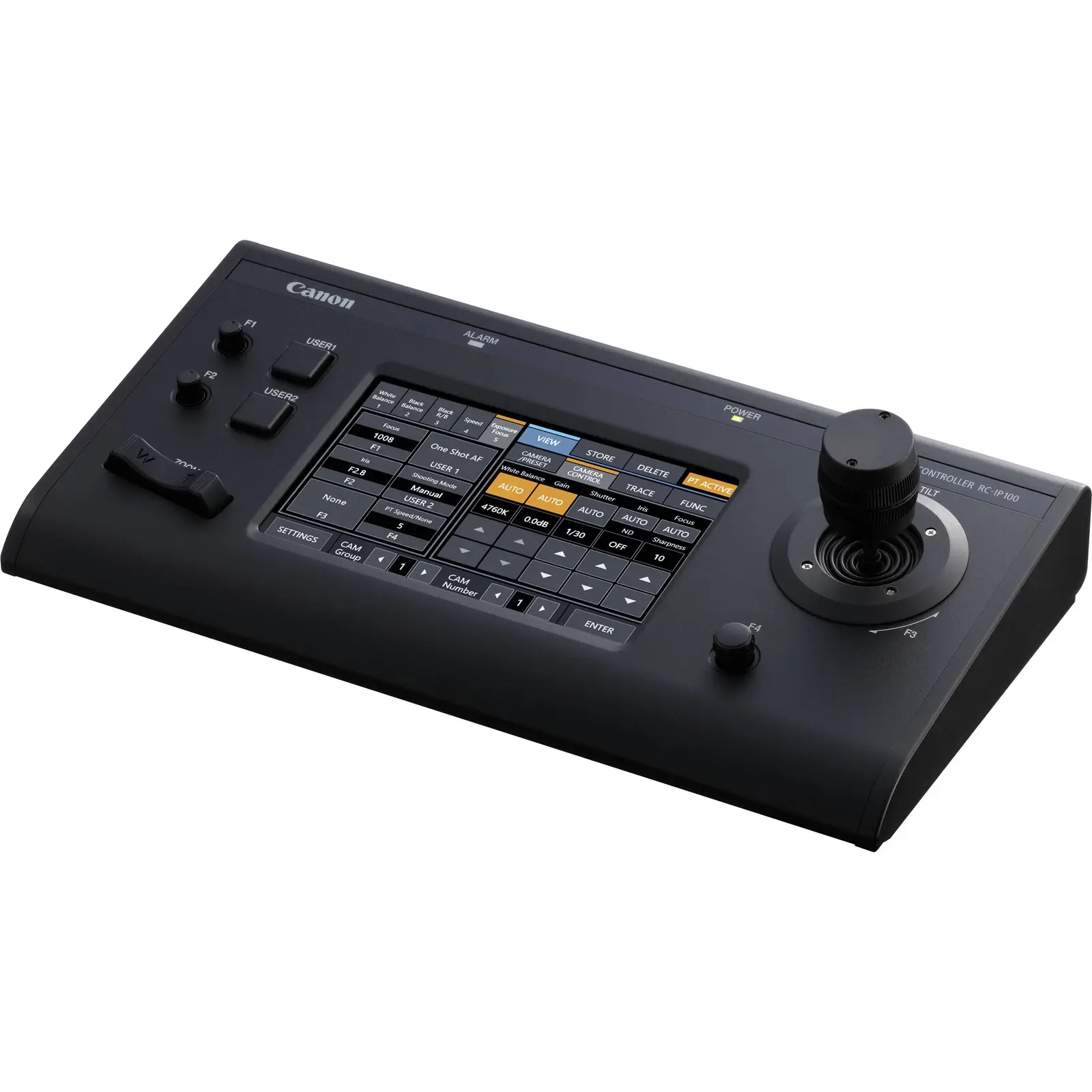 CRN 300 CONTROLLER PTZ CANON RCIP100 TOUCH SCREEN PTZ JOYSTICK CONTROLLER