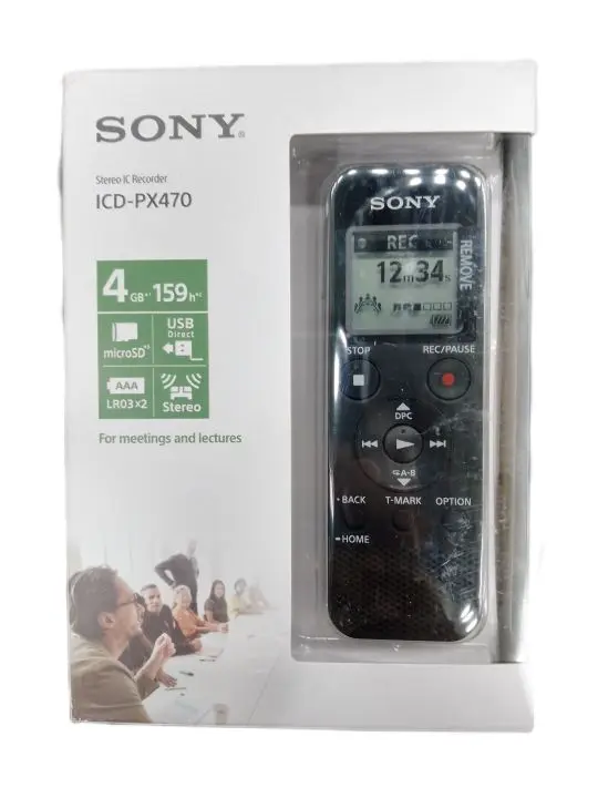 Sony ICD-PX470 Digital Voice Recorder with USB