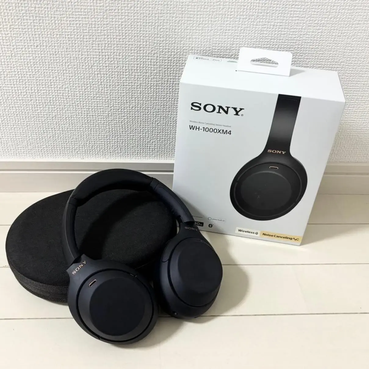 SONY WH-1000XM4 WIRELESS NOISE CANCELLING HEADPHONES