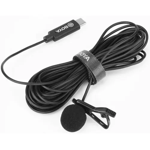 BOYA M3 LAVALIER MICROPHONE TYPE C LAVALIER MICROPHONE